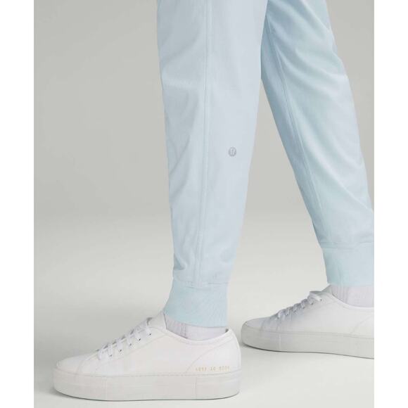 (8) $98 Lululemon Dance‎ Studio Mid-Rise Jogger *Full Length Powder Blue - Picture 3 of 8